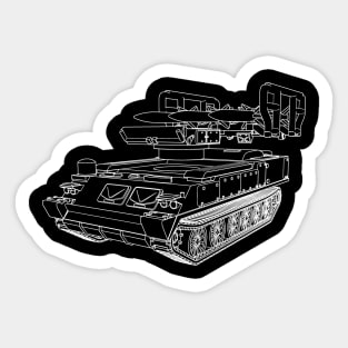 2K12 Kub combat vehicle Sticker